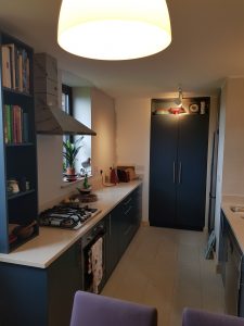 bespoke blue kitchen ireland